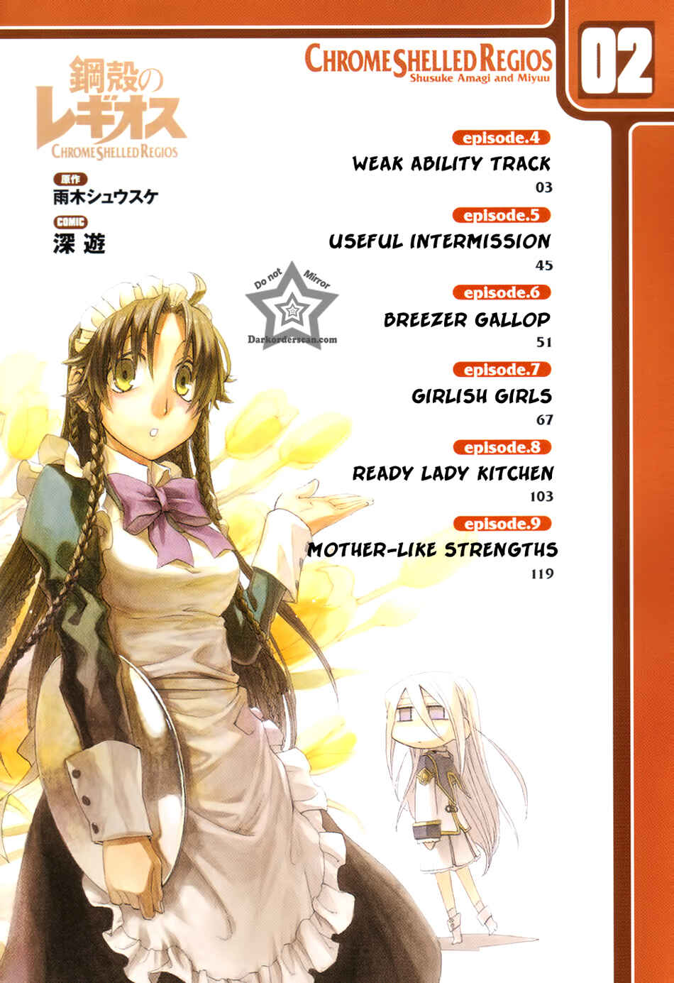 Page 4 Chapter 4 Chrome Shelled Regios