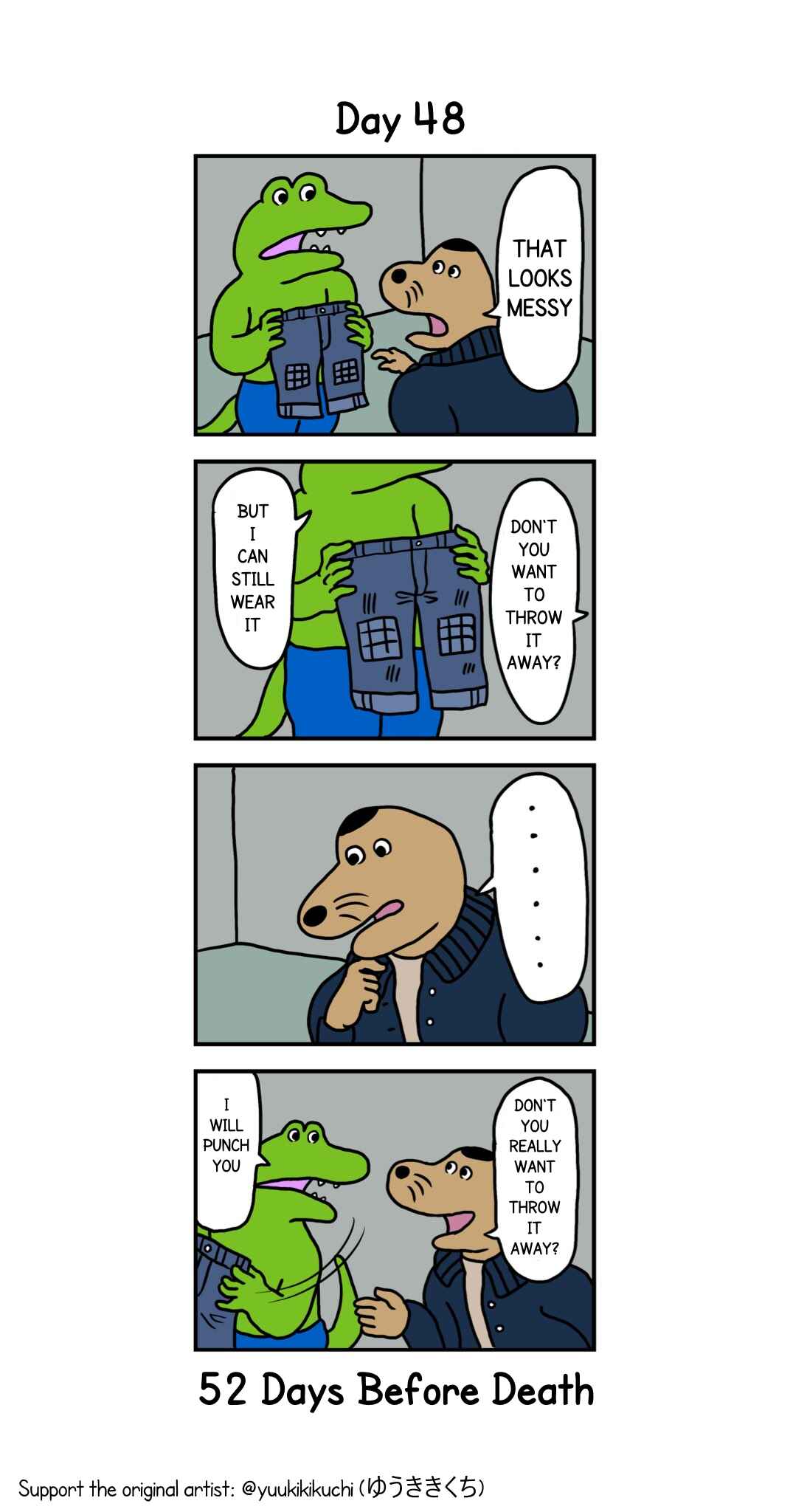 Page 1 Chapter 48 This Croc Will Die In 100 Days