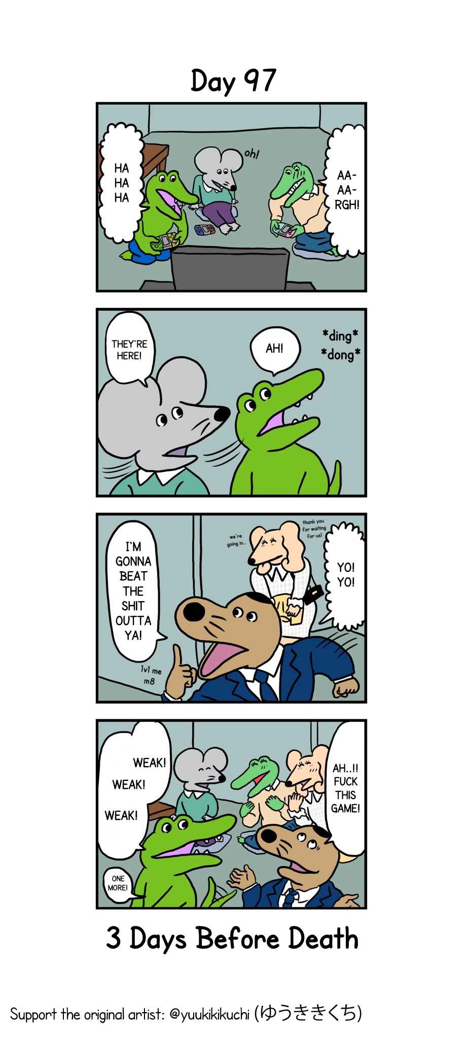 Page 1 Chapter 97 This Croc Will Die In 100 Days