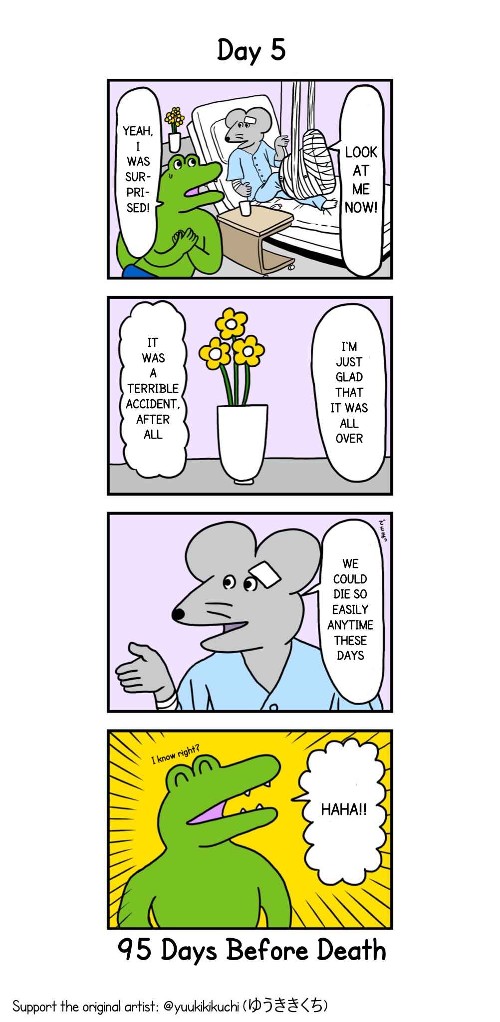 Page 1 Chapter 5 This Croc Will Die In 100 Days