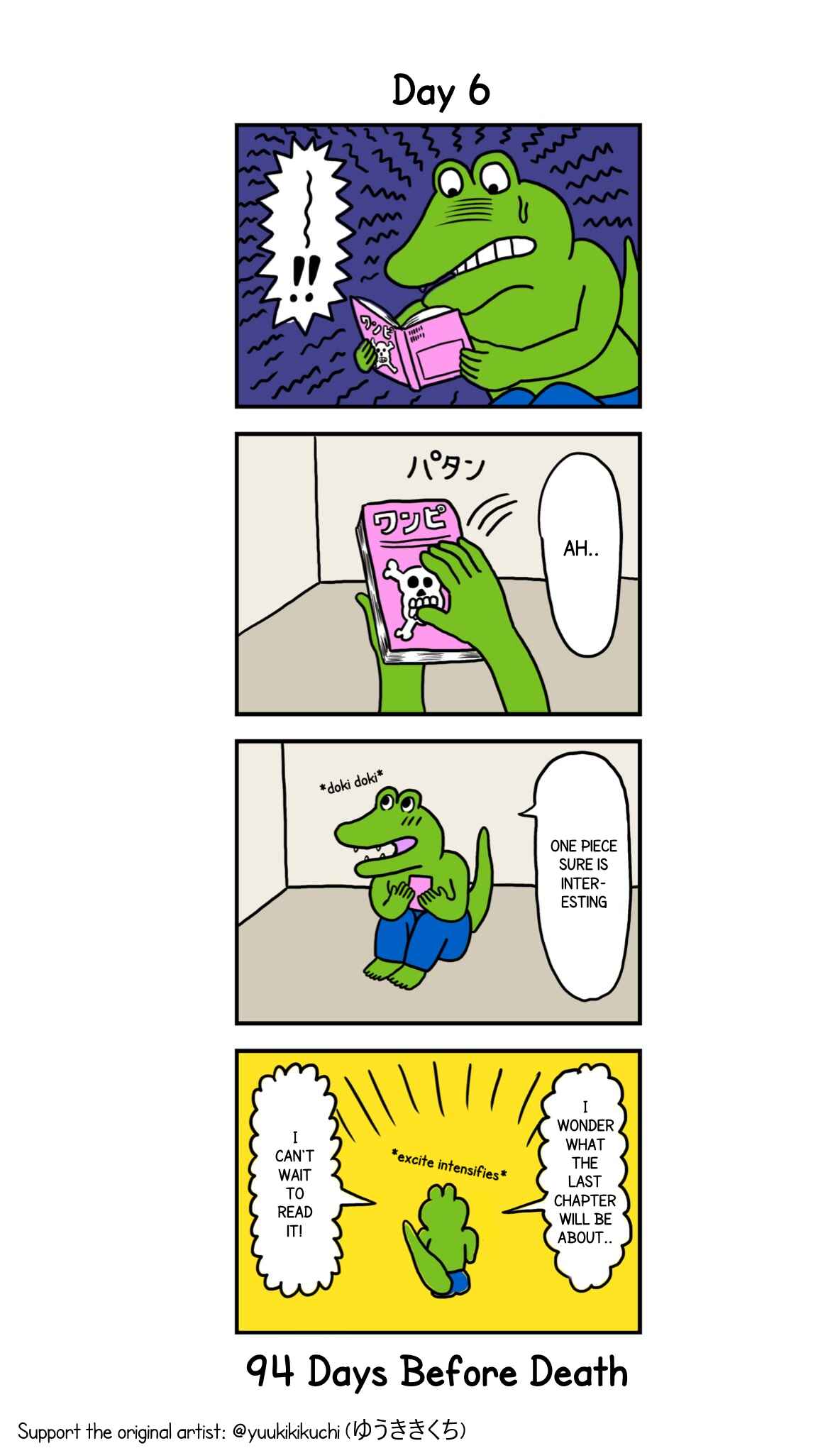 Page 1 Chapter 6 This Croc Will Die In 100 Days