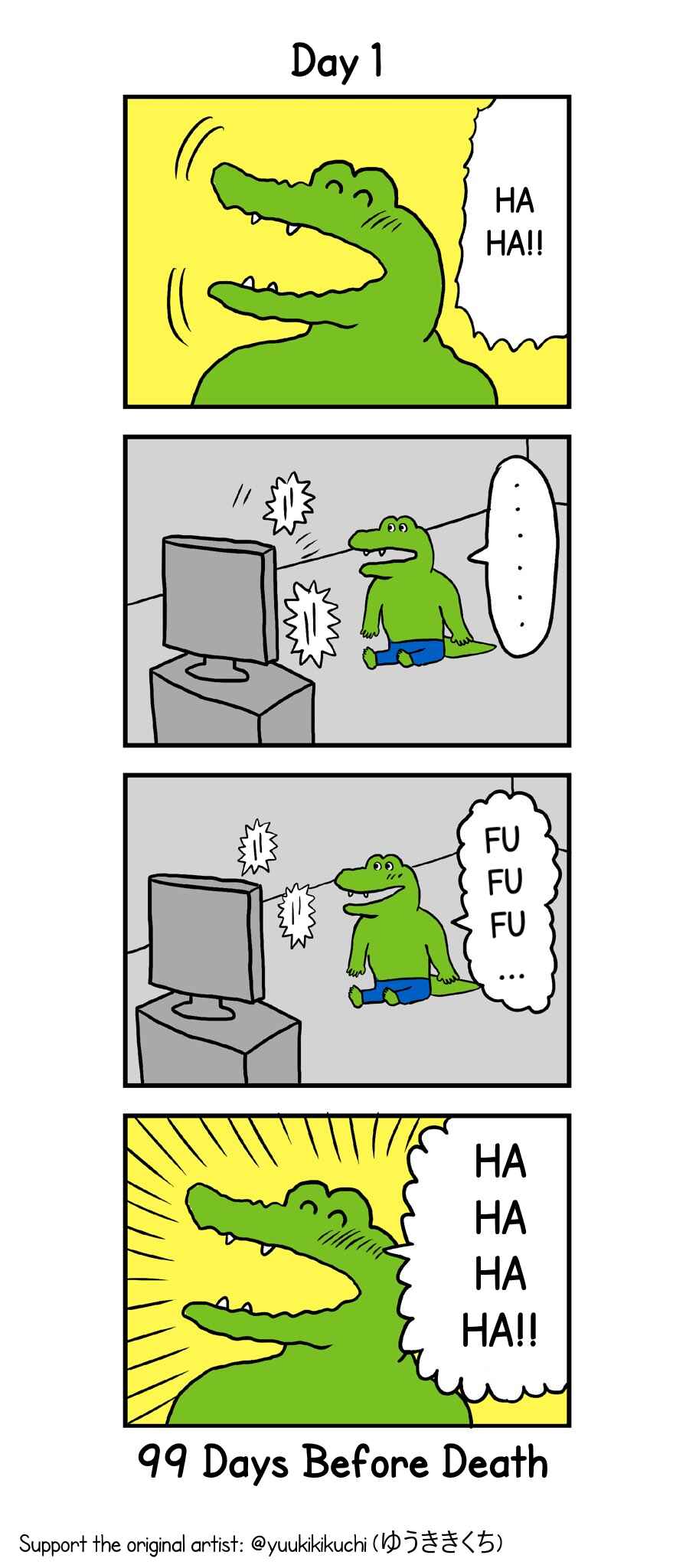 Page 1 Chapter 1 This Croc Will Die In 100 Days