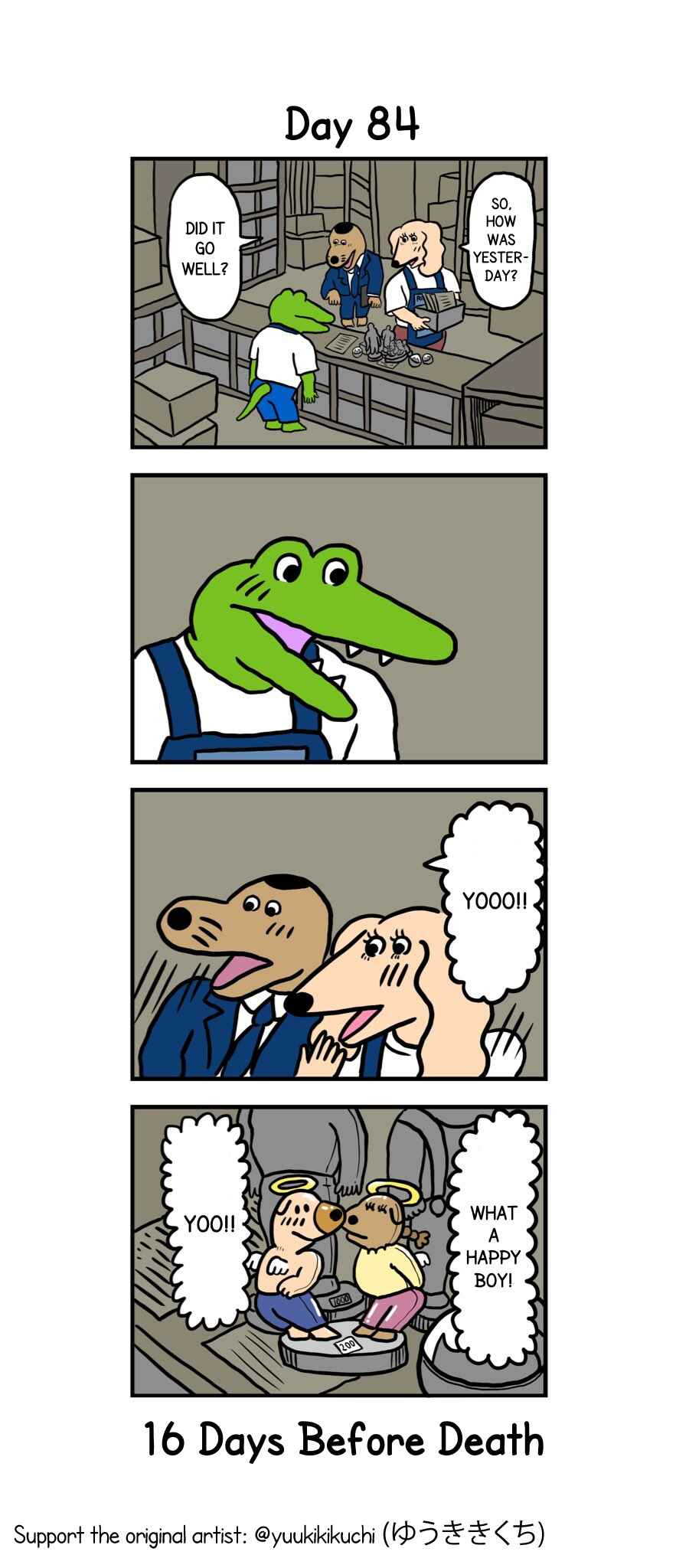 Page 1 Chapter 84 This Croc Will Die In 100 Days