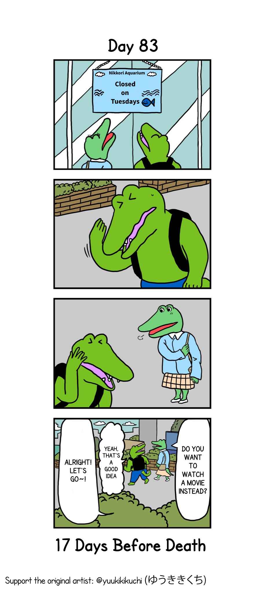 Page 1 Chapter 83 This Croc Will Die In 100 Days