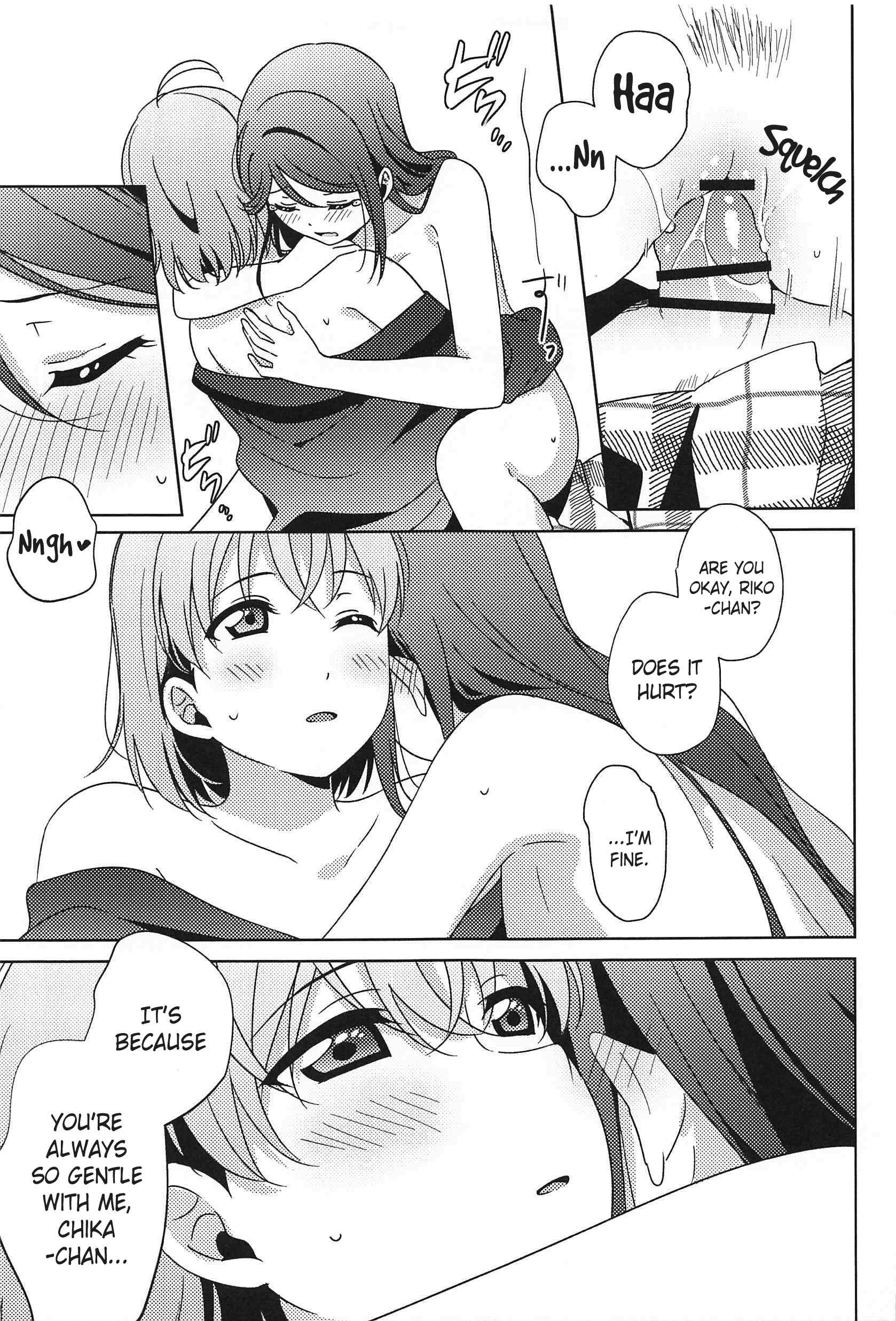 Page 22 Chapter Unknown_edae Chikas thing wont get in - LOVE LIVE Sunshine (Doujinshi)