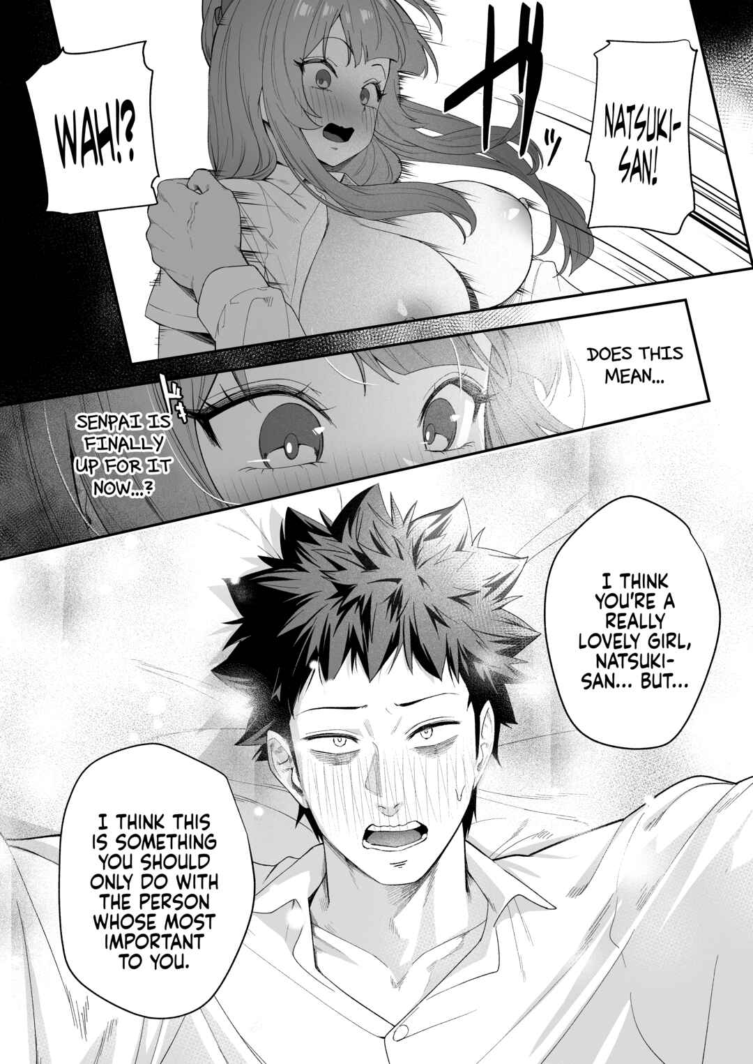 Page 31 Chapter 1 Senpai, Kyou Tomatte mo Ii yo ne?