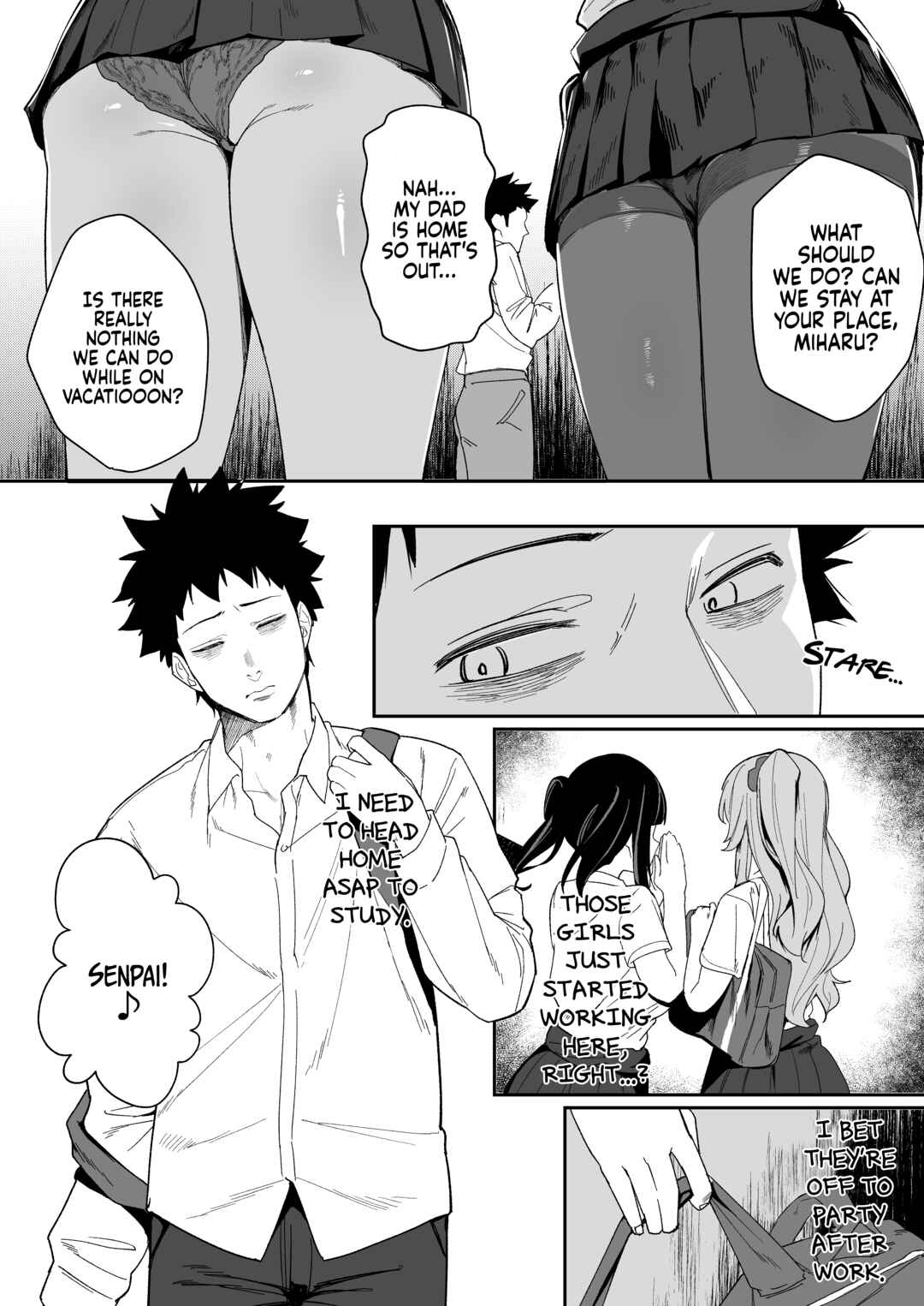 Page 5 Chapter 1 Senpai, Kyou Tomatte mo Ii yo ne?