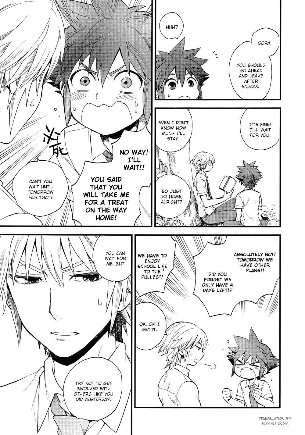 Page 25 Chapter 1 Kingdom Hearts - 7 days (Doujinshi)