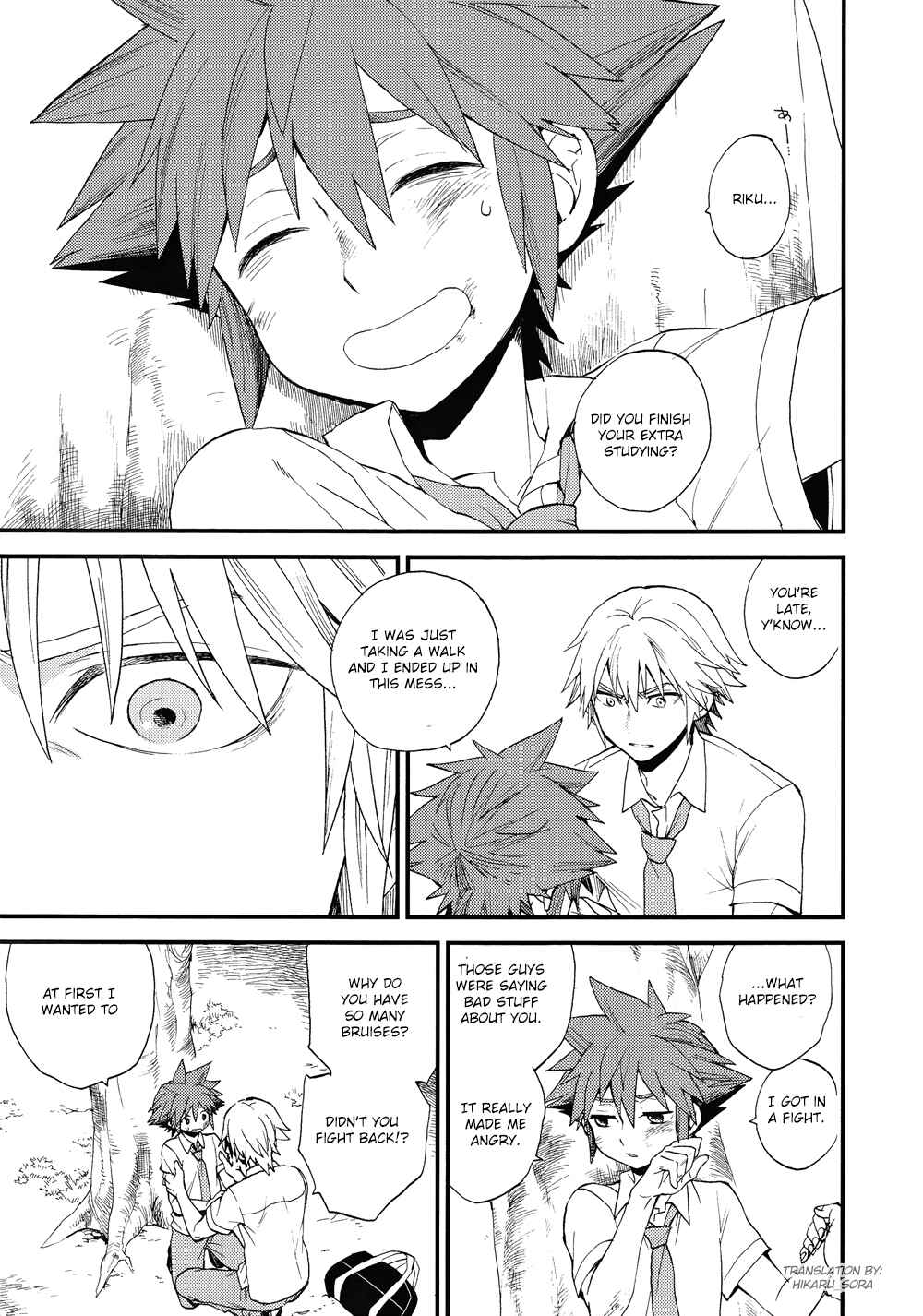 Page 37 Chapter 1 Kingdom Hearts - 7 days (Doujinshi)