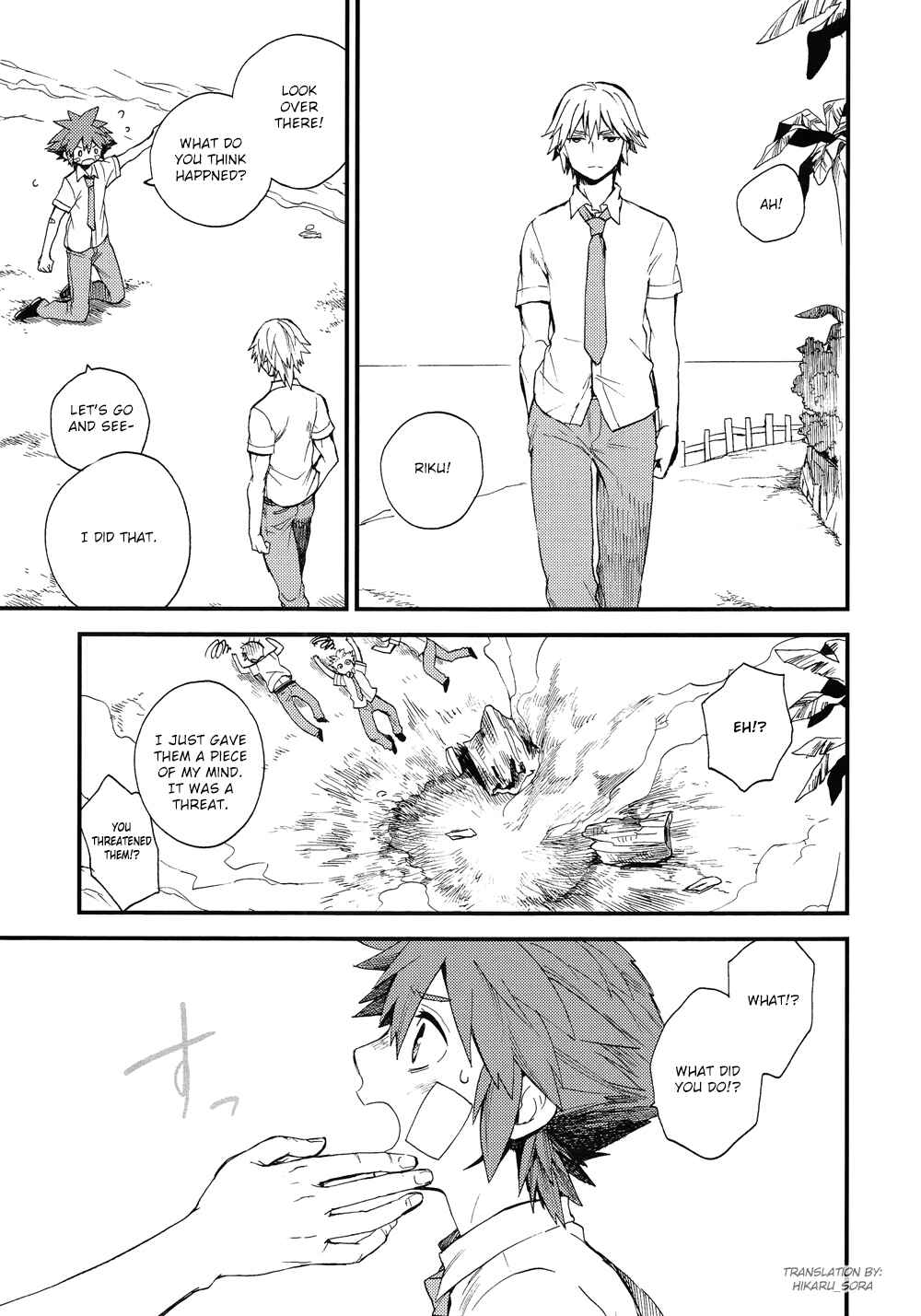 Page 57 Chapter 1 Kingdom Hearts - 7 days (Doujinshi)