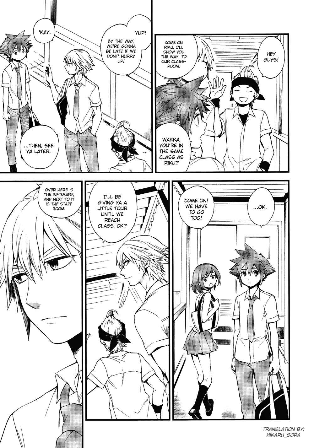 Page 7 Chapter 1 Kingdom Hearts - 7 days (Doujinshi)