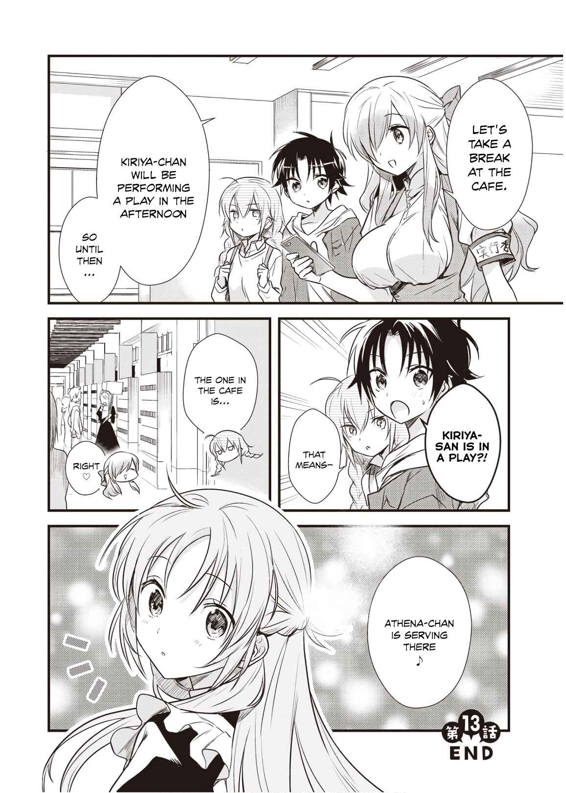 Page 34 Chapter 13 Megami-ryou no Ryoubo-kun