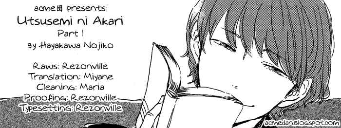 Page 1 Chapter 1 Utsusemi ni Akari