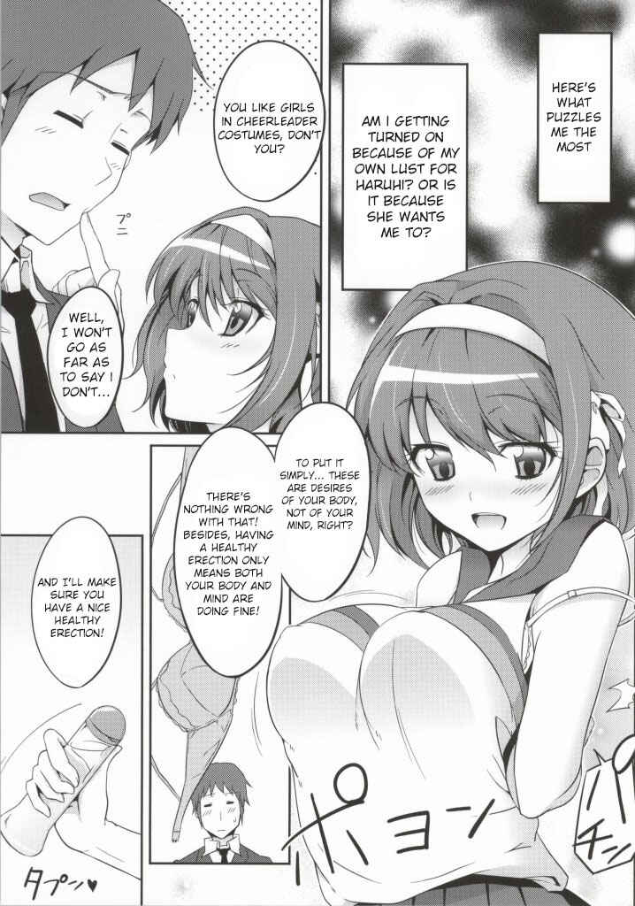 Page 4 Chapter Unknown_990d The Melancholy of Haruhi Suzumiya  - Cheer Haru (Doujinshi)