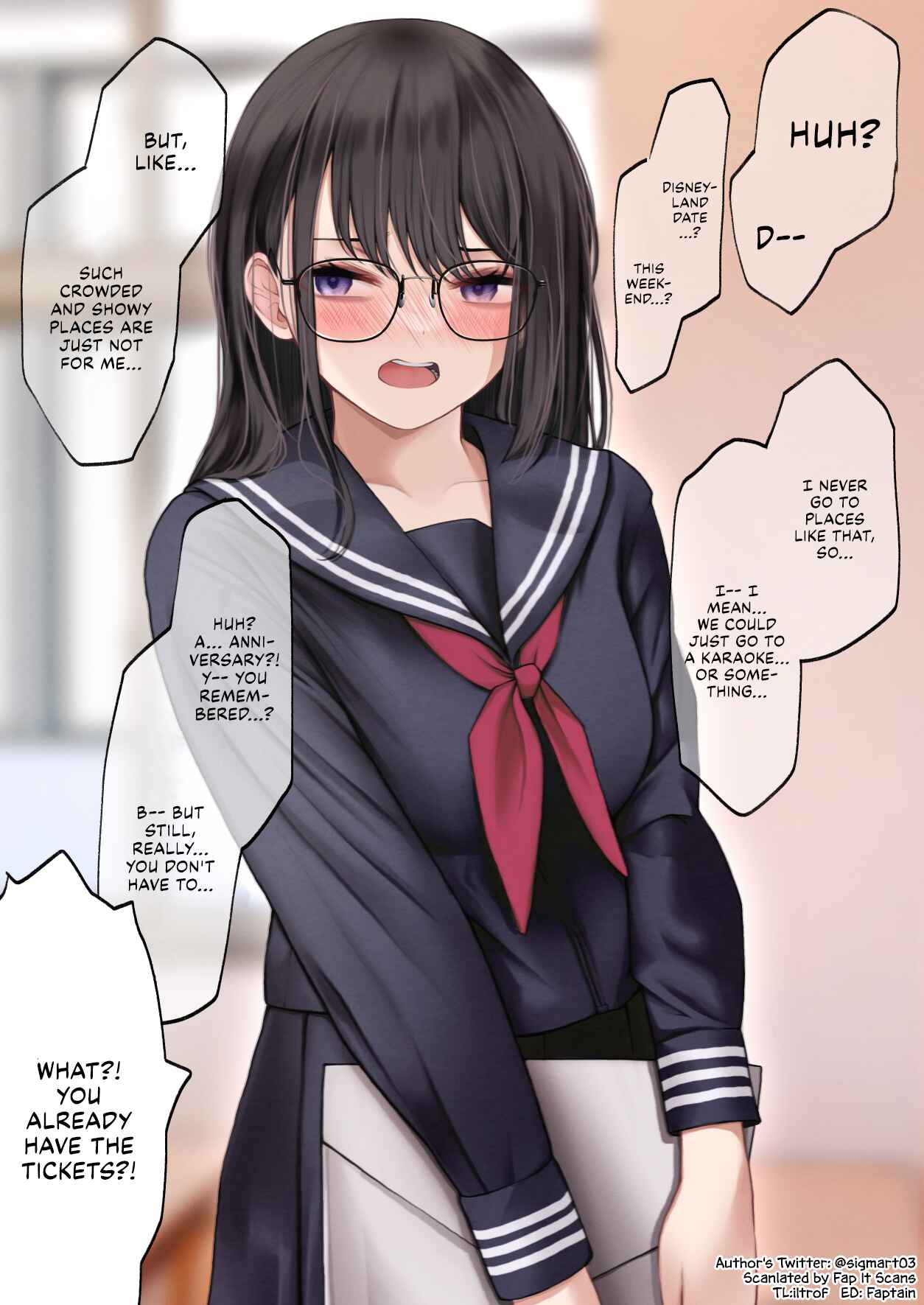 Page 1 Chapter 1 A Rather Introverted Girlfriend