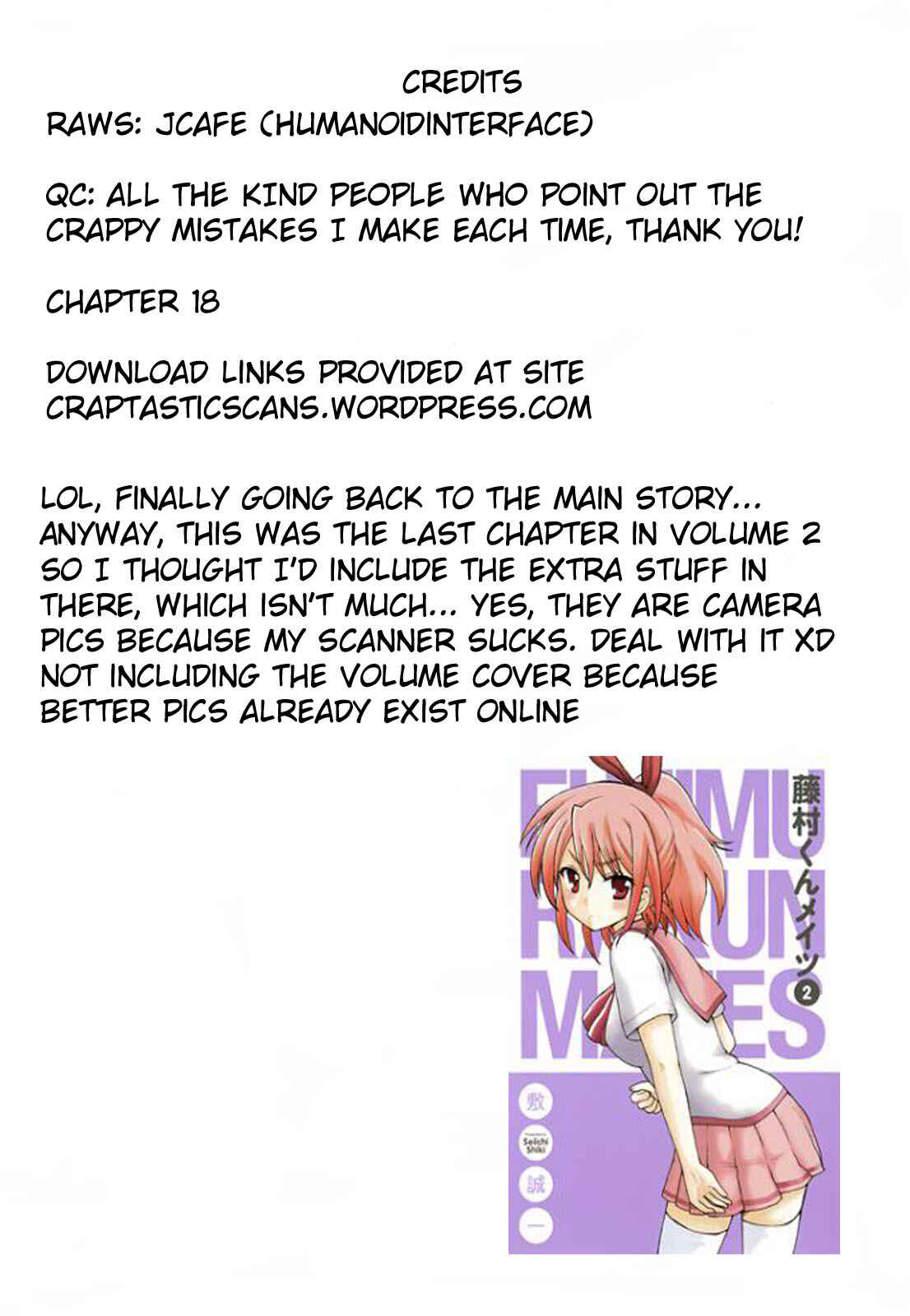 Page 19 Chapter 18 Fujimura-kun Mates
