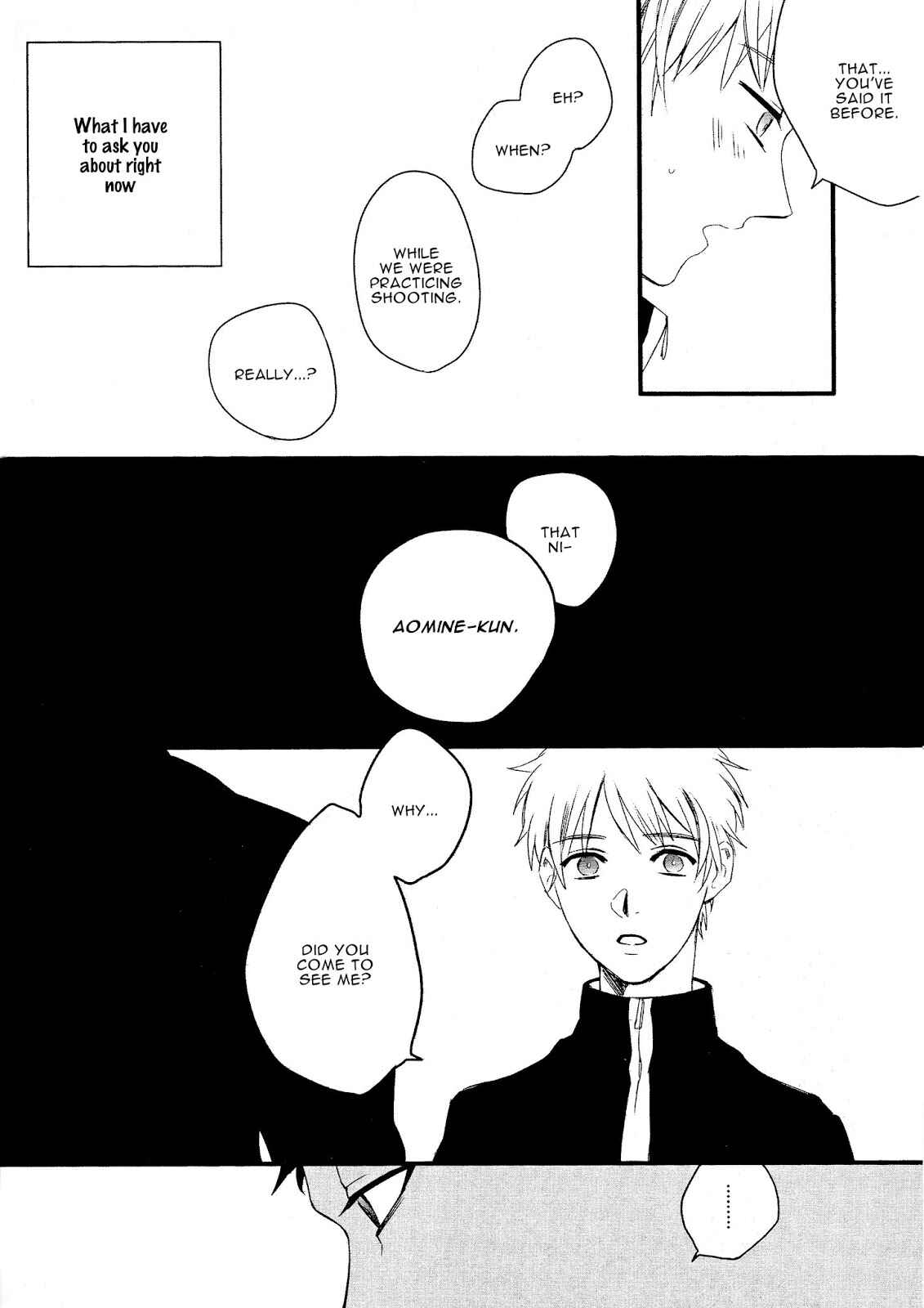 Page 13 Chapter Unknown_8f72 Kuroko no Basket - Koibito yo (Doujinshi)