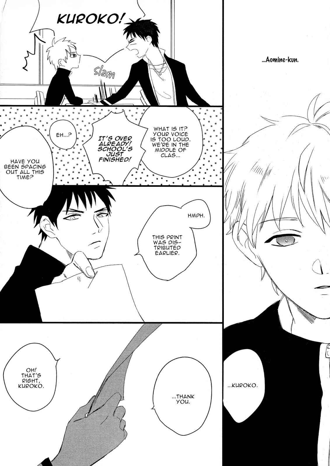 Page 5 Chapter Unknown_8f72 Kuroko no Basket - Koibito yo (Doujinshi)