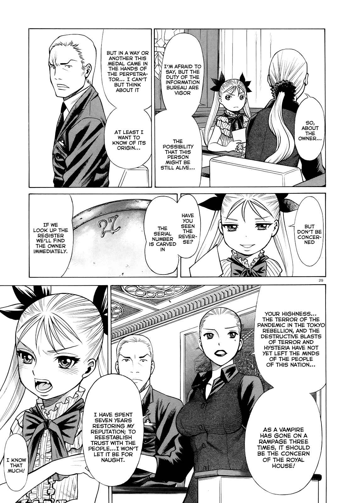 Page 28 Chapter 3 Dance in the Vampire Bund - Scarlet Order