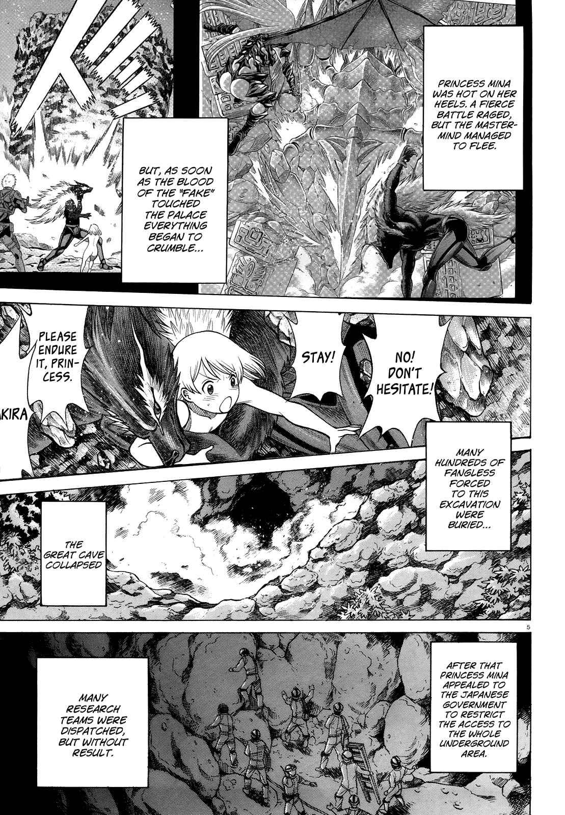 Page 4 Chapter 3 Dance in the Vampire Bund - Scarlet Order