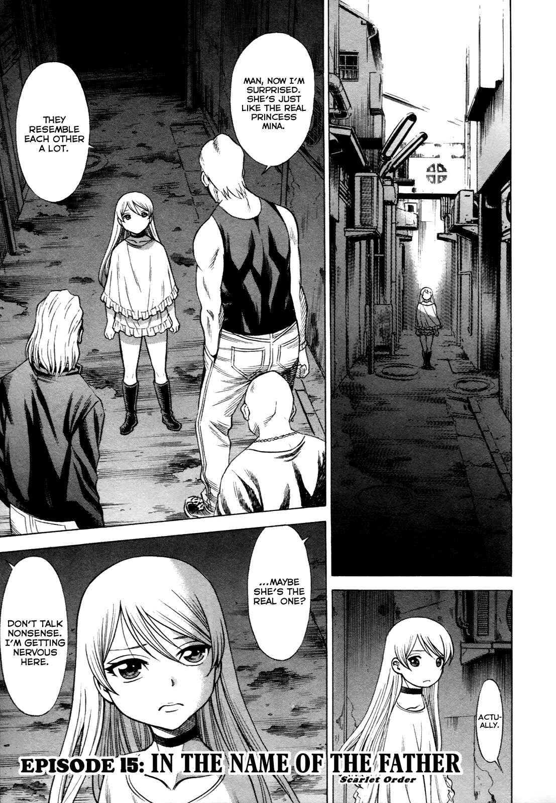 Page 1 Chapter 15 Dance in the Vampire Bund - Scarlet Order