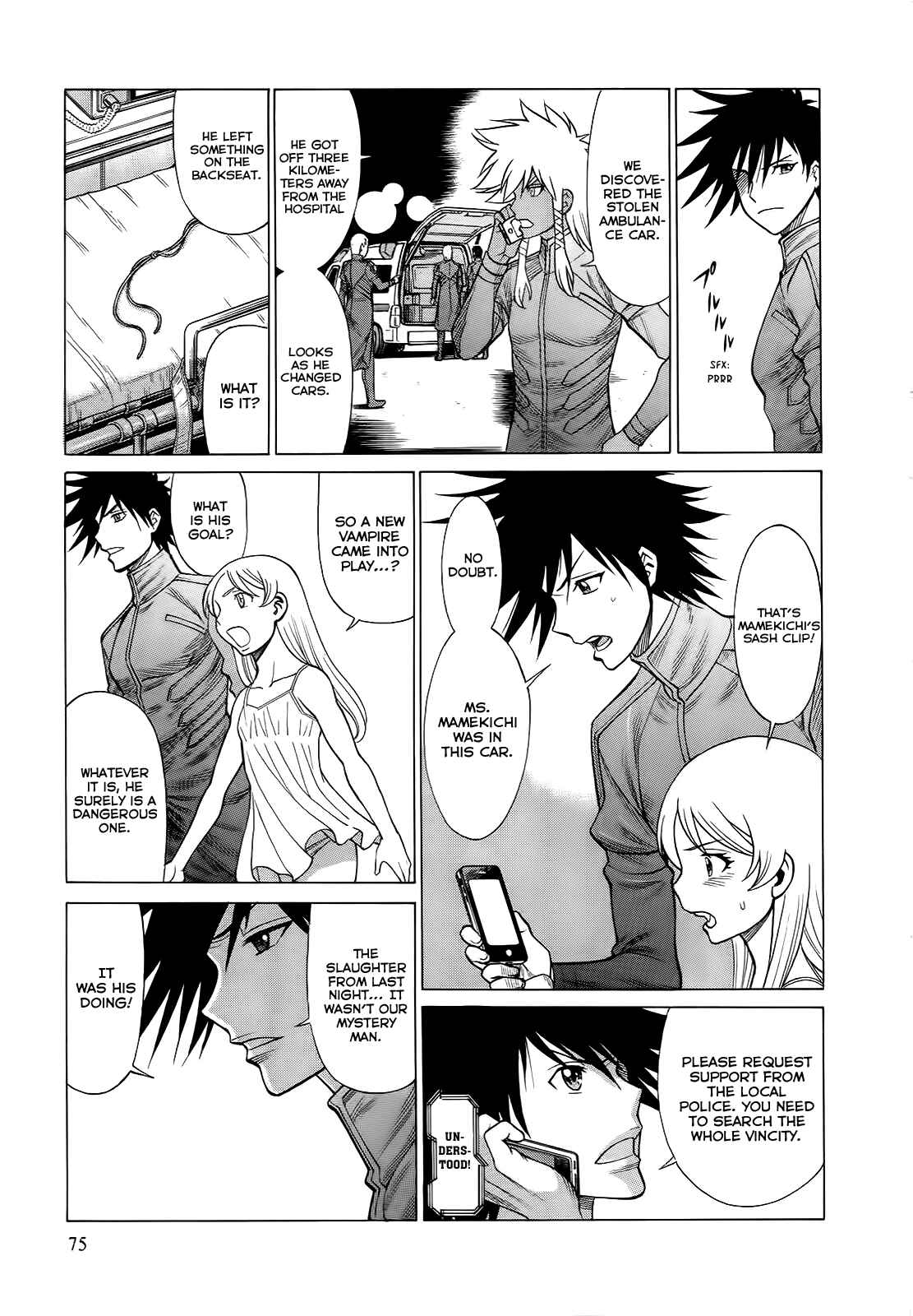 Page 9 Chapter 7 Dance in the Vampire Bund - Scarlet Order