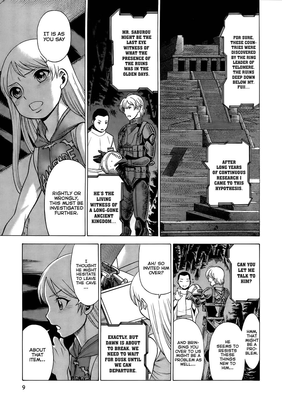 Page 12 Chapter 5 Dance in the Vampire Bund - Scarlet Order