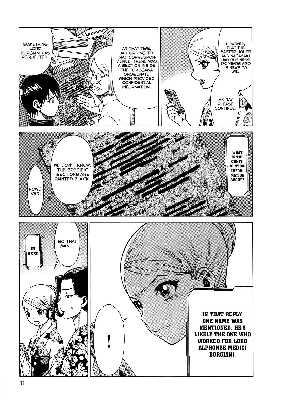 Page 34 Chapter 5 Dance in the Vampire Bund - Scarlet Order
