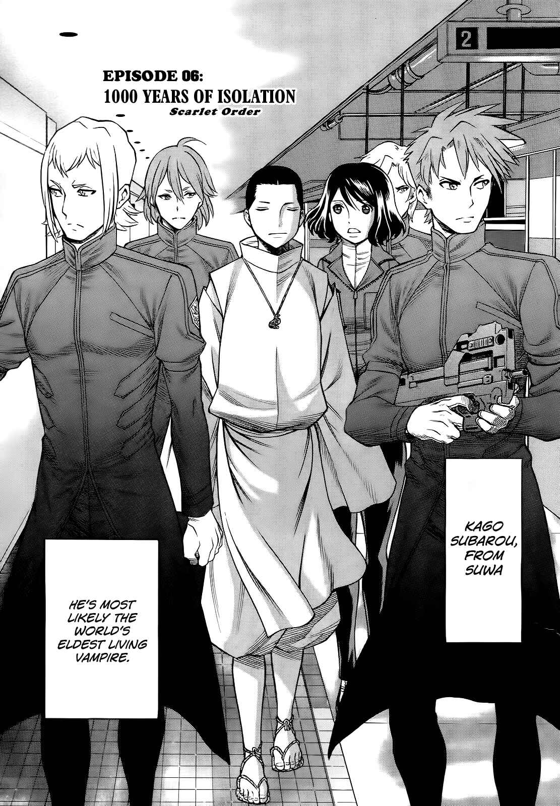 Page 3 Chapter 6 Dance in the Vampire Bund - Scarlet Order