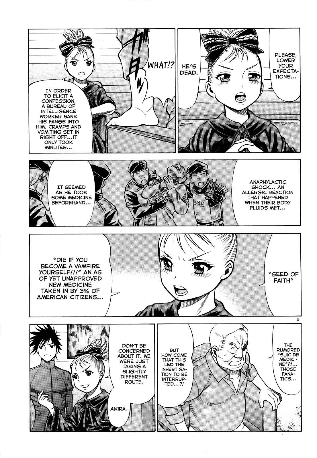 Page 5 Chapter 2 Dance in the Vampire Bund - Scarlet Order
