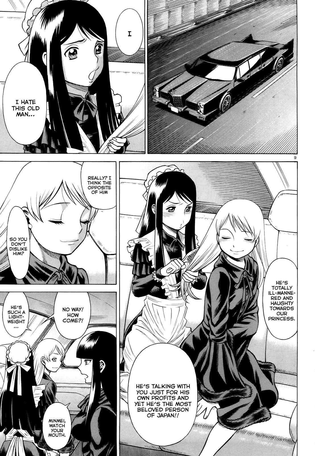 Page 9 Chapter 2 Dance in the Vampire Bund - Scarlet Order