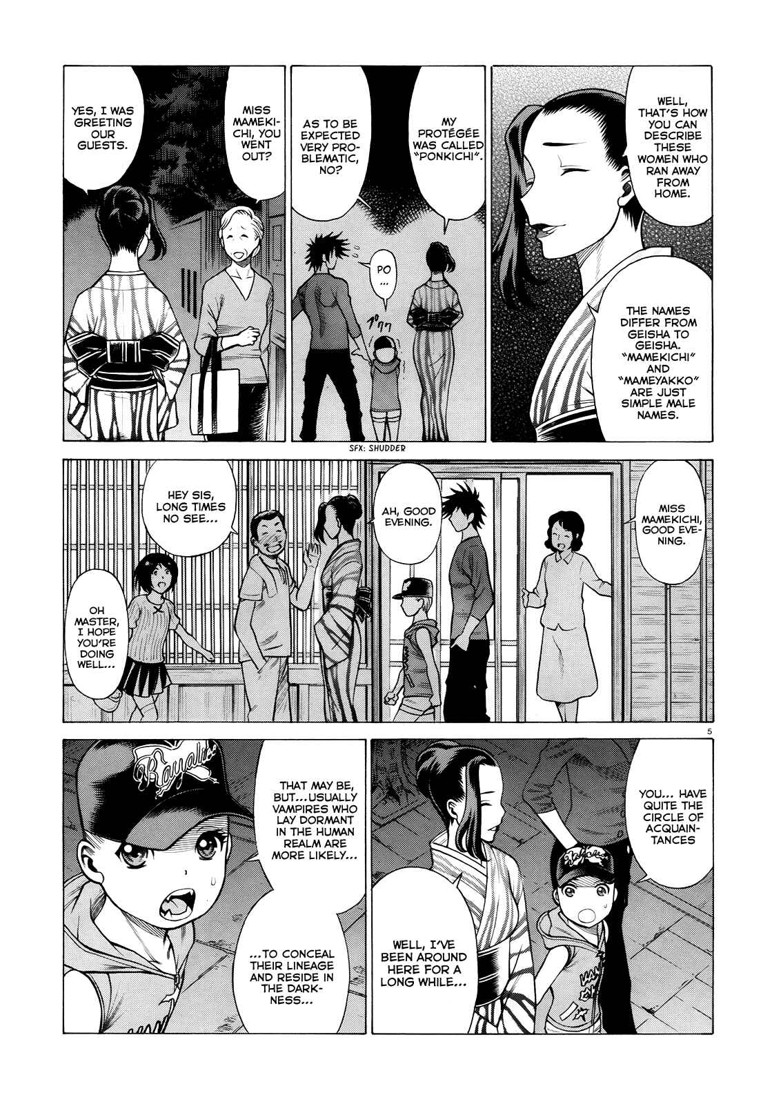 Page 5 Chapter 4 Dance in the Vampire Bund - Scarlet Order