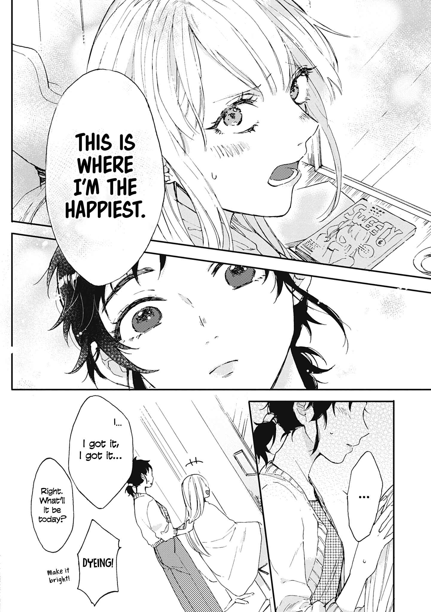 Page 6 Chapter 2 Resonant Blue—Girls Best Time