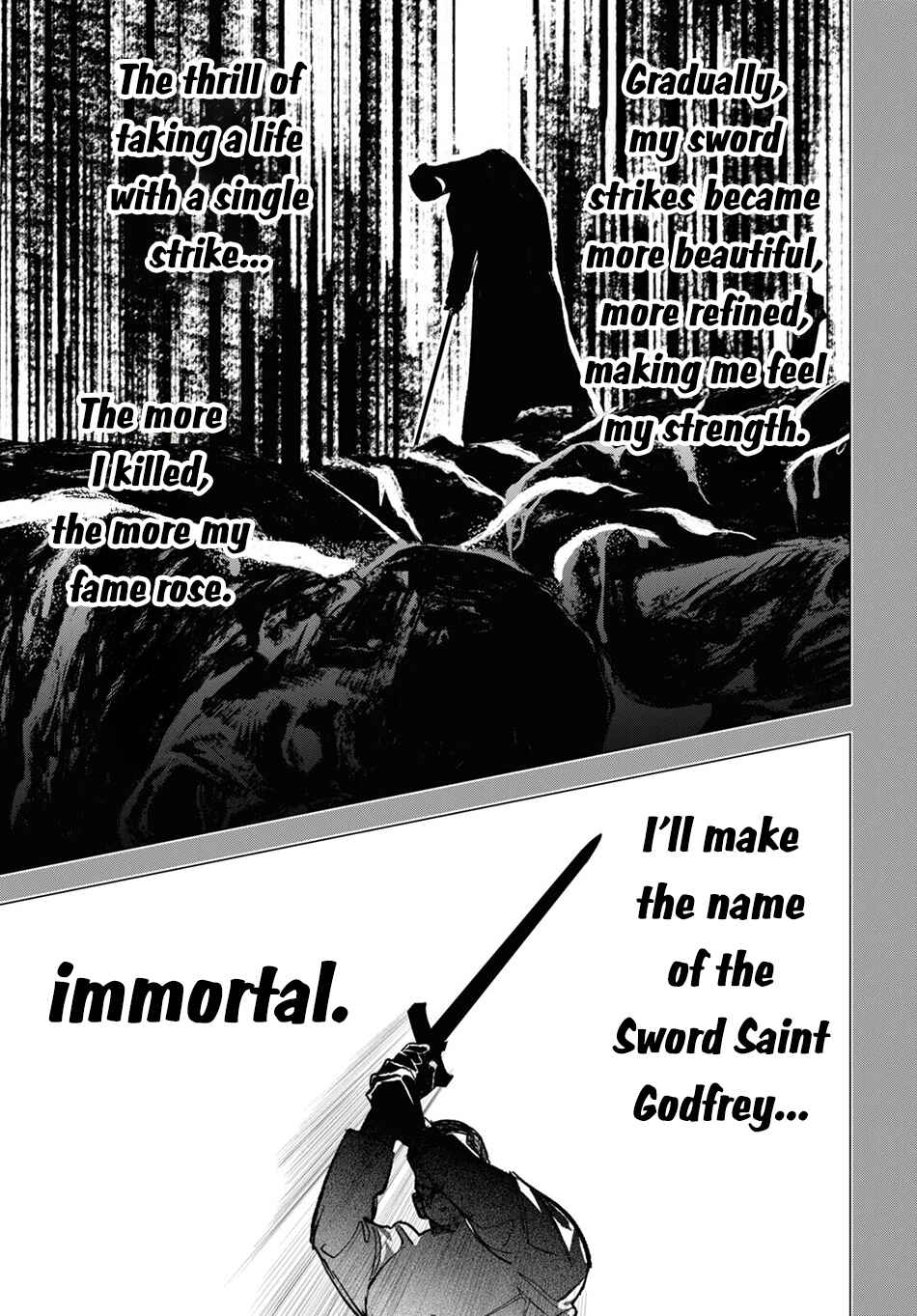 Page 12 Chapter 2 Ochikobore Eji Minarai no Shounen. (Jitsu wa) Saikyou Saiaku no Asashin.