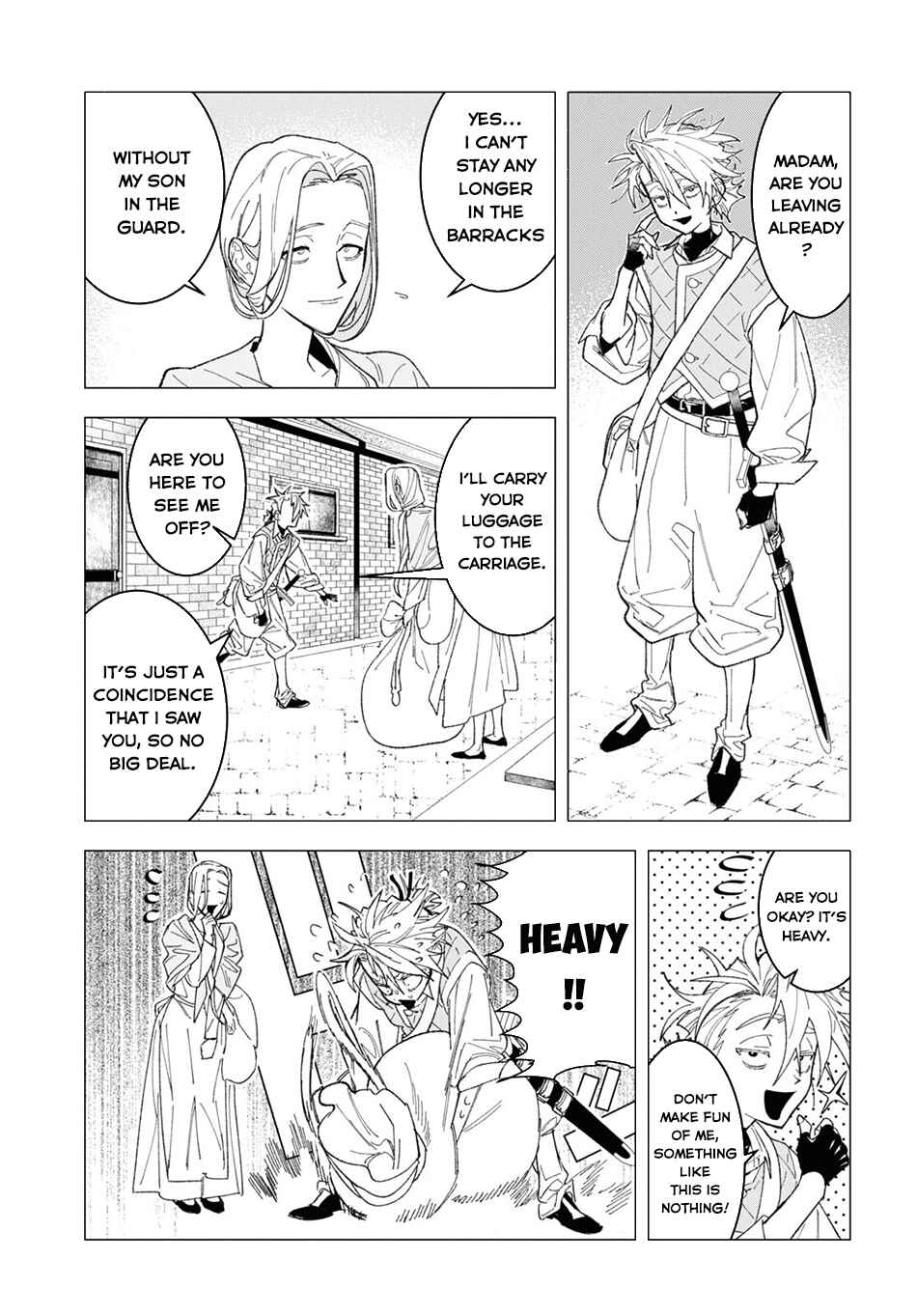 Page 36 Chapter 2 Ochikobore Eji Minarai no Shounen. (Jitsu wa) Saikyou Saiaku no Asashin.