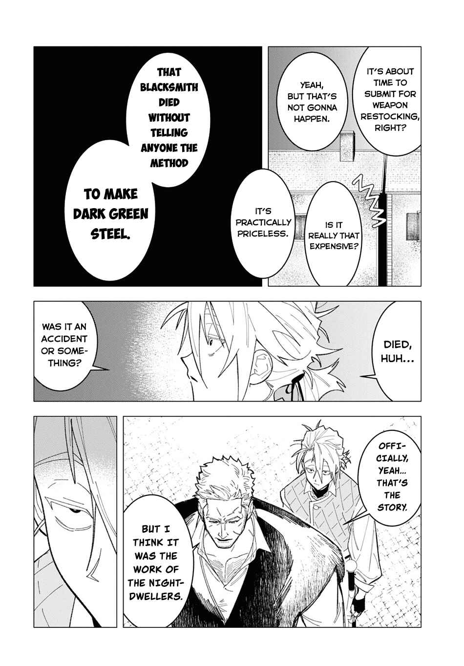 Page 13 Chapter 3 Ochikobore Eji Minarai no Shounen. (Jitsu wa) Saikyou Saiaku no Asashin.