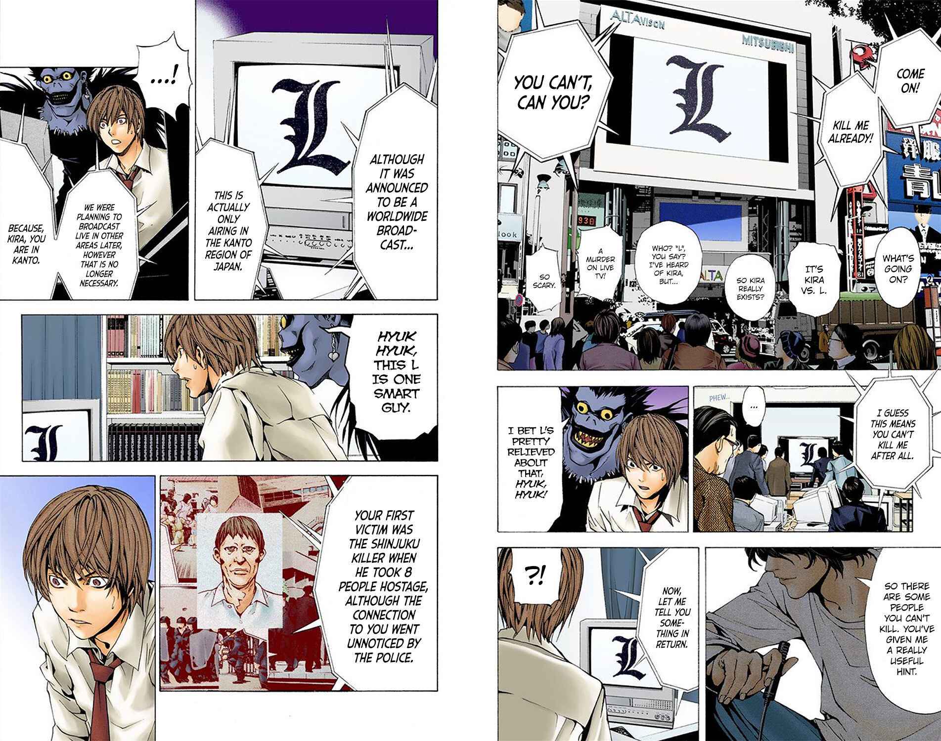 Page 13 Chapter 2 Death Note (Official Colored)