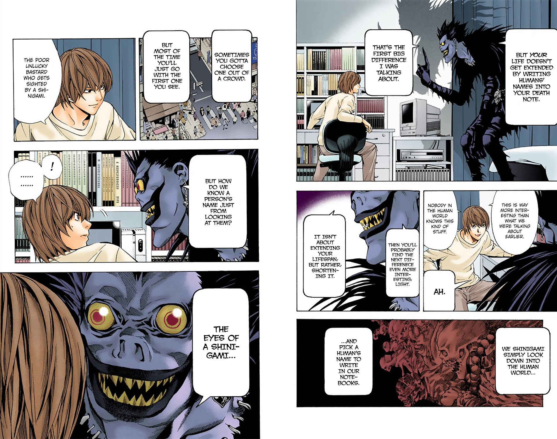 Page 8 Chapter 5 Death Note (Official Colored)