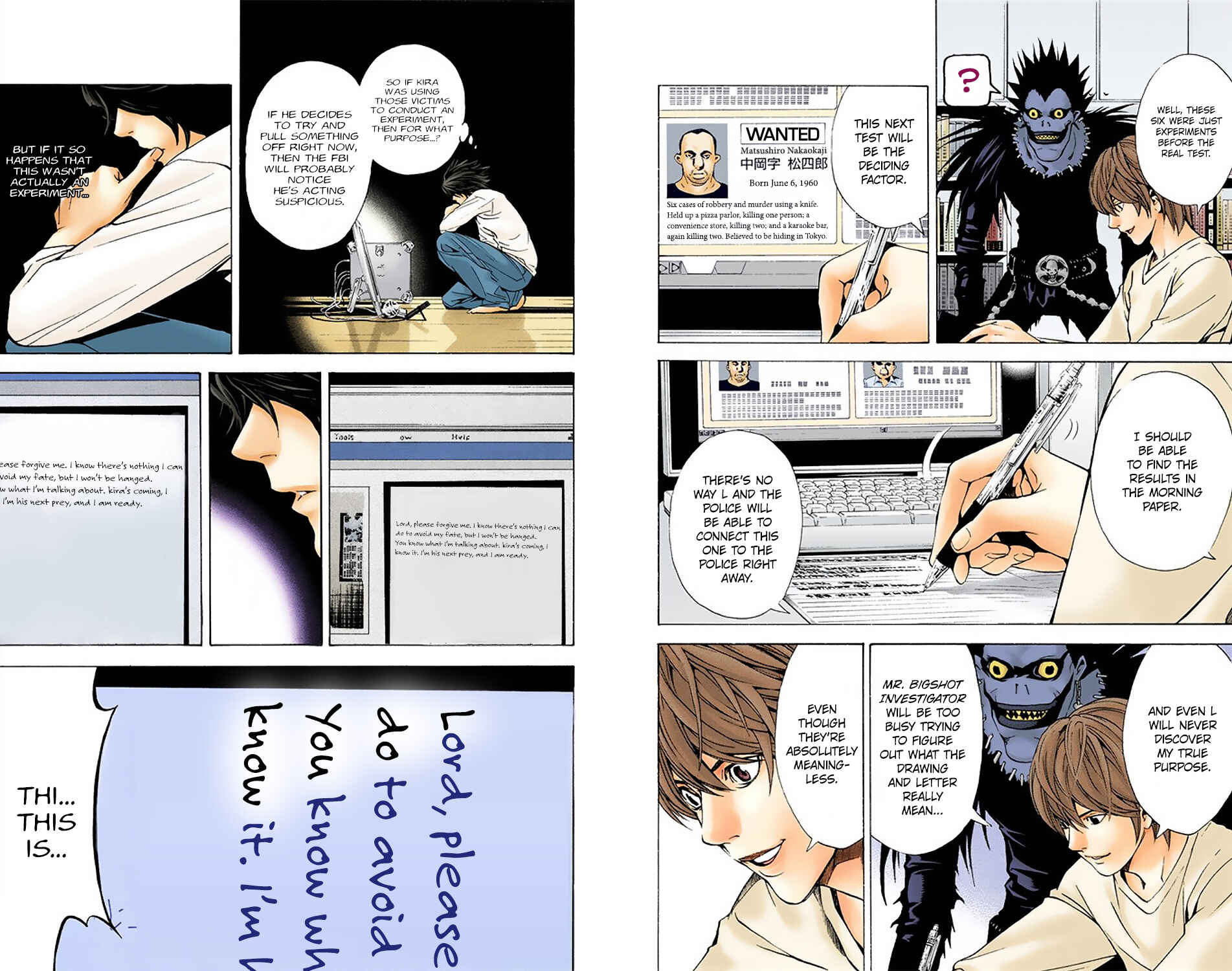 Page 10 Chapter 6 Death Note (Official Colored)