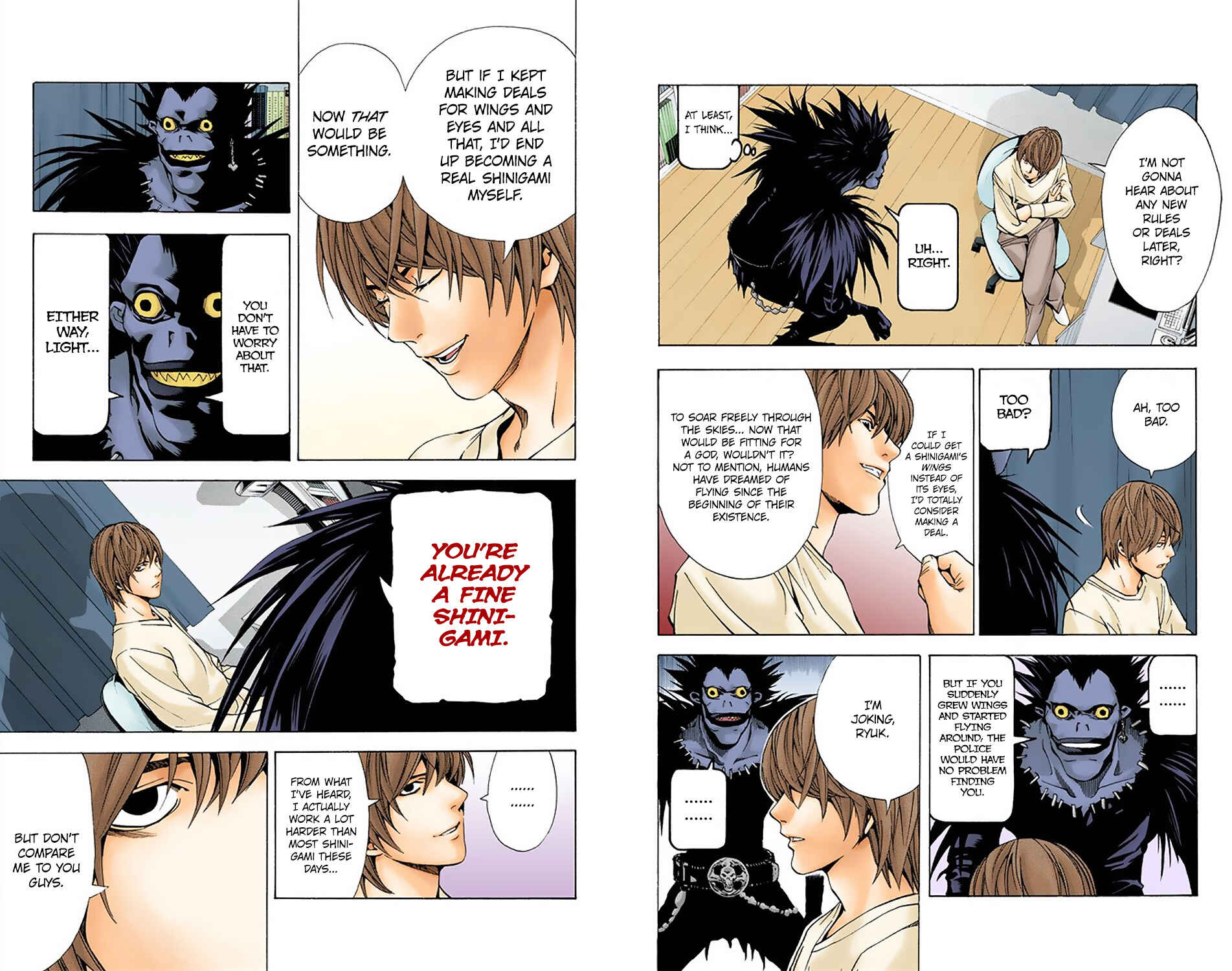 Page 4 Chapter 6 Death Note (Official Colored)