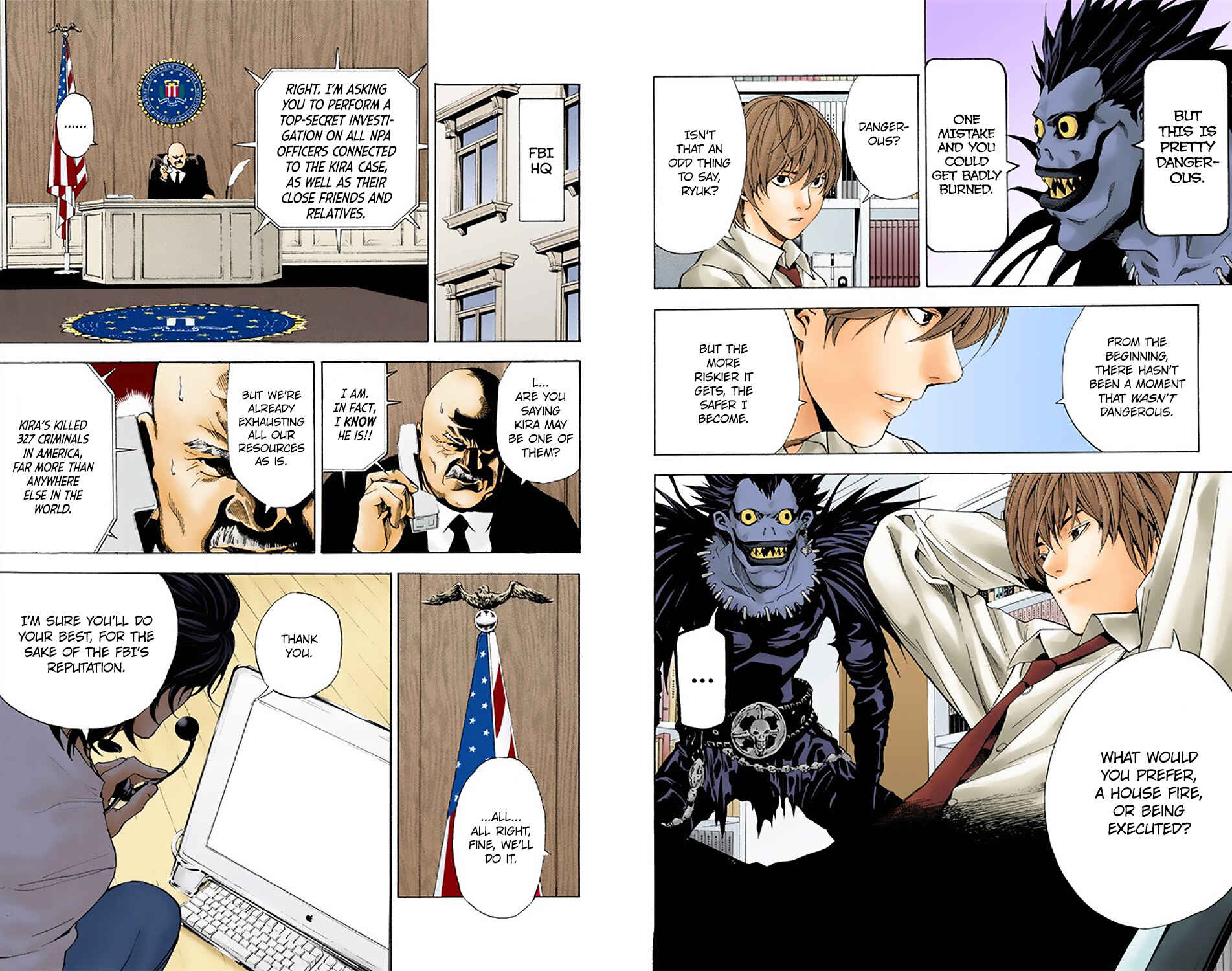 Page 10 Chapter 4 Death Note (Official Colored)