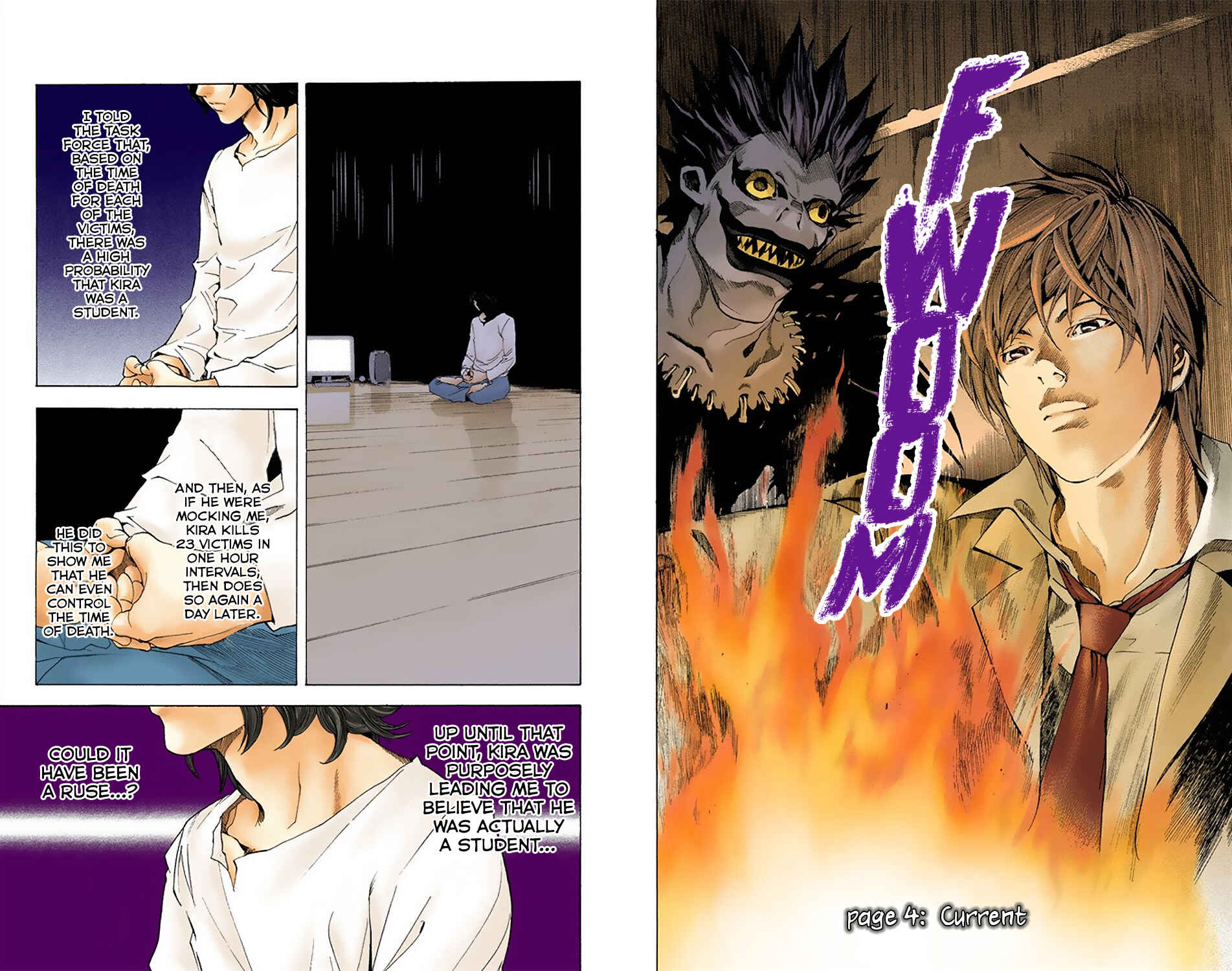 Page 2 Chapter 4 Death Note (Official Colored)