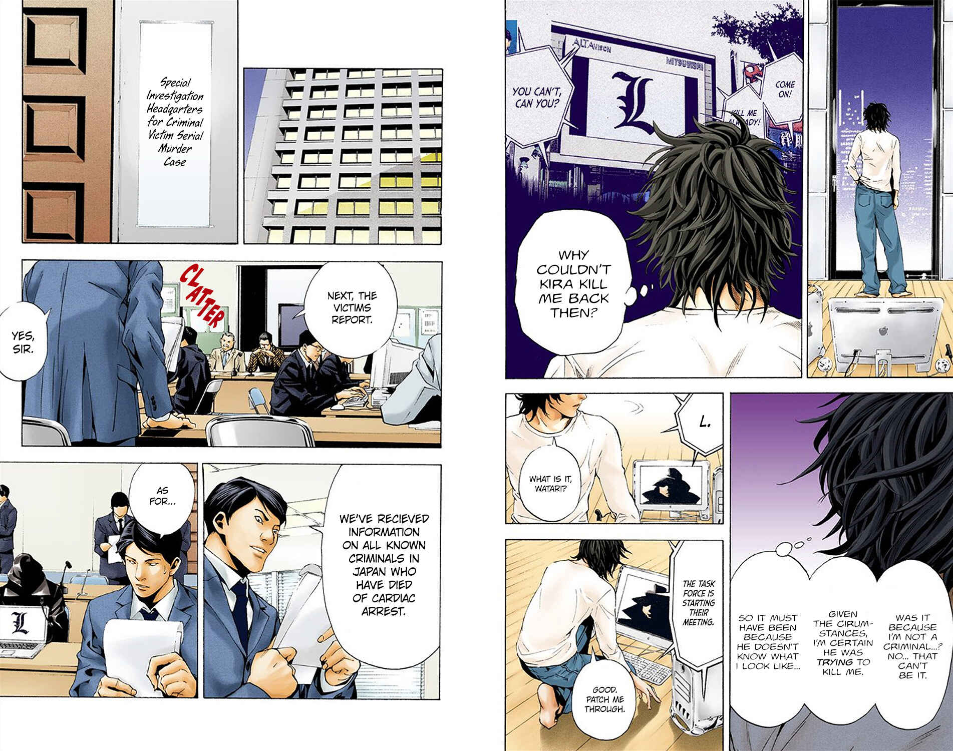 Page 6 Chapter 3 Death Note (Official Colored)