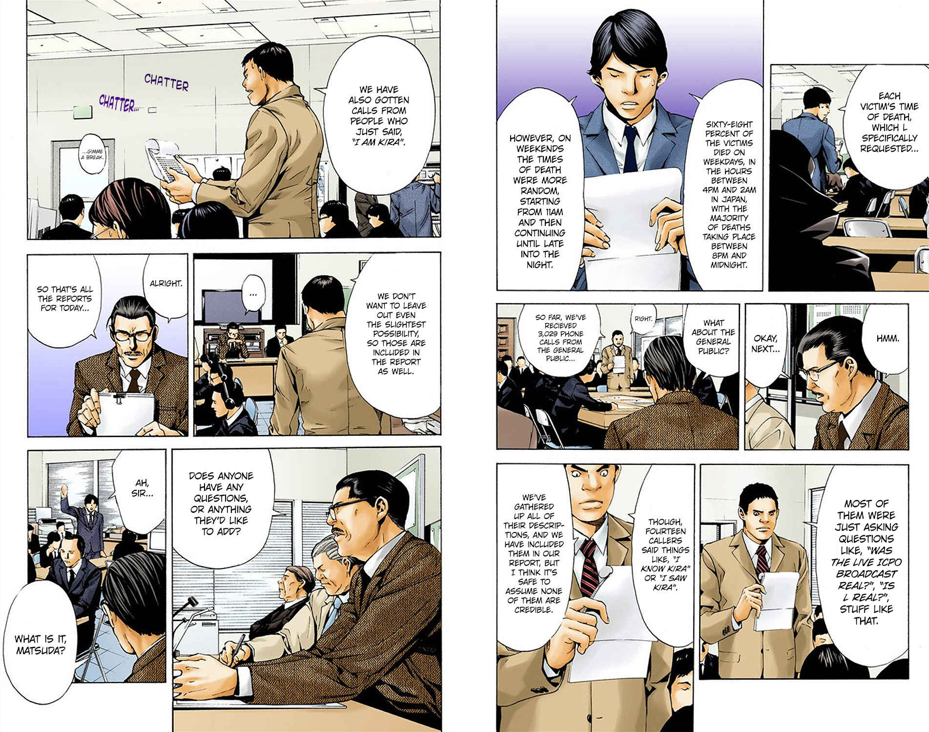 Page 7 Chapter 3 Death Note (Official Colored)