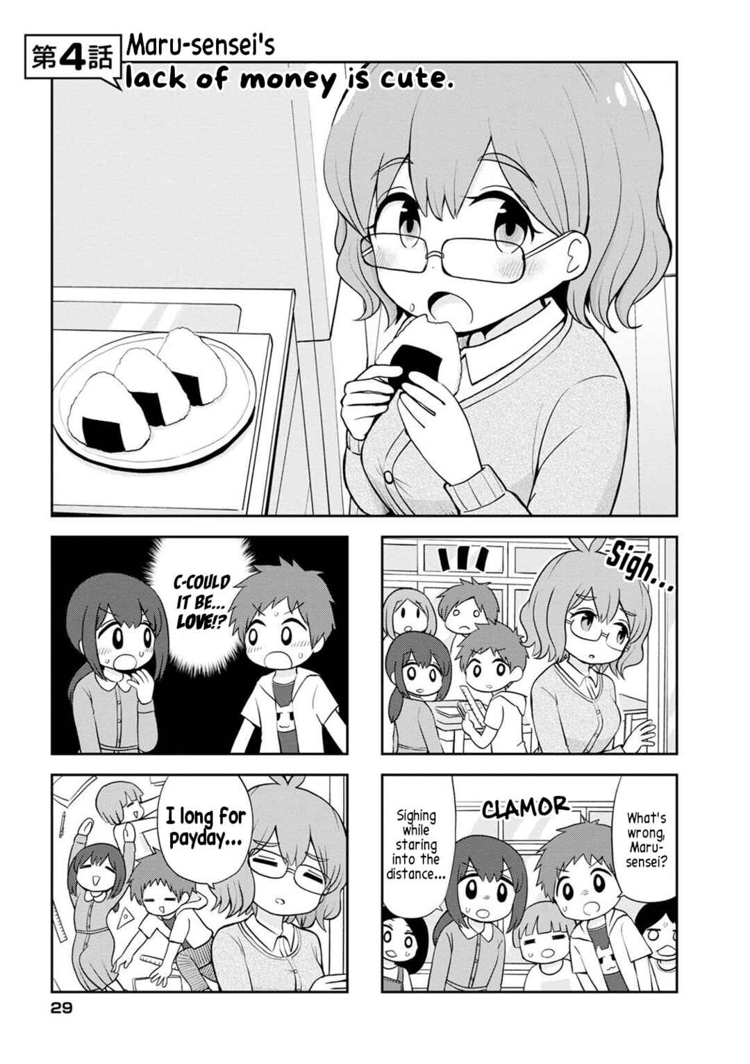 Page 1 Chapter 4 Maru-senseis ** is cute.