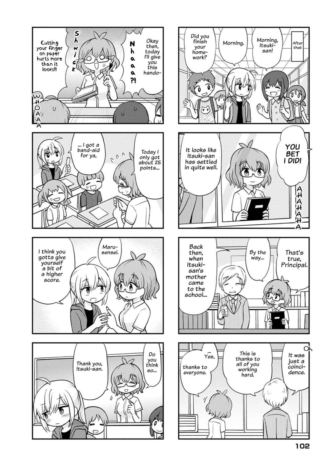 Page 8 Chapter 12 Maru-senseis ** is cute.