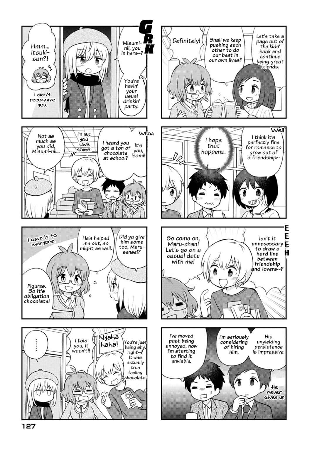 Page 7 Chapter 14.5 Maru-senseis ** is cute.