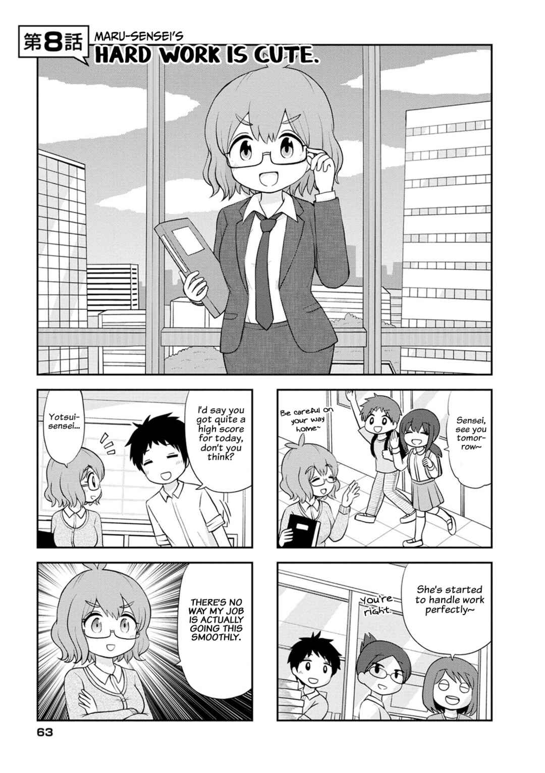 Page 1 Chapter 8 Maru-senseis ** is cute.