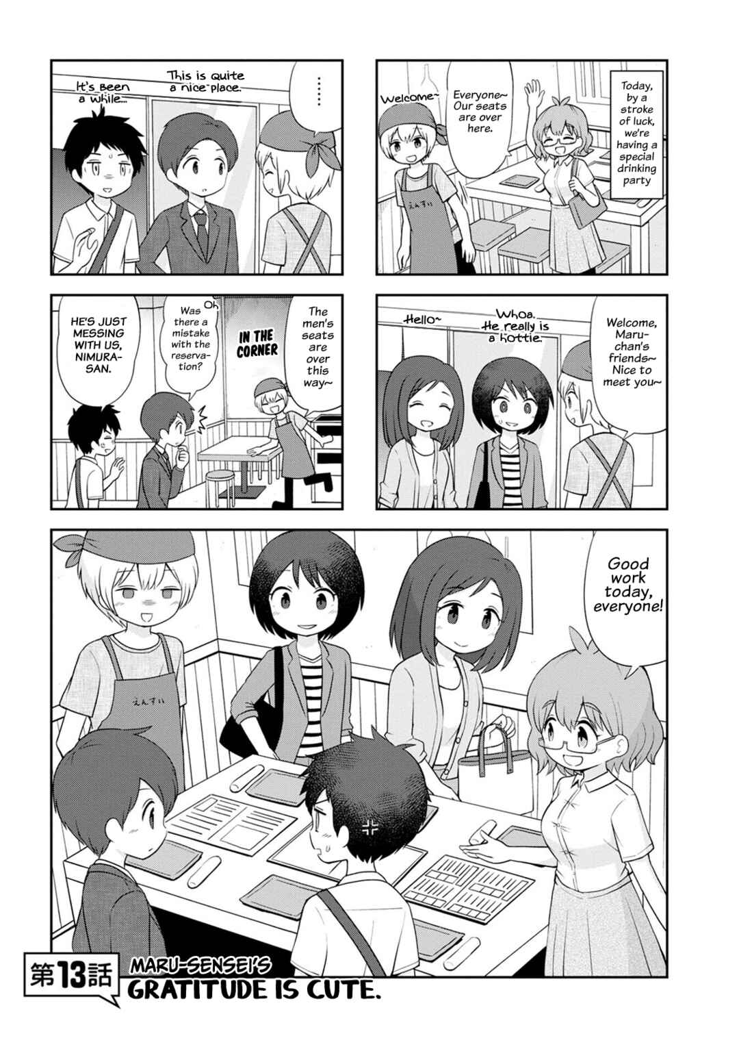 Page 1 Chapter 13 Maru-senseis ** is cute.