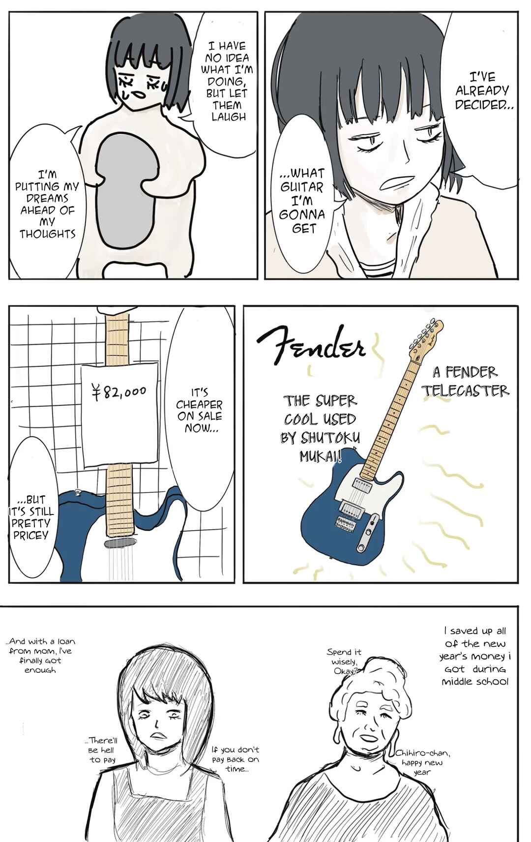 Page 2 Chapter 1 Girl Meets Rock! (Pre-Serialization)